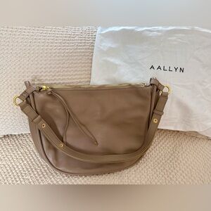 Aallyn Women's Taupe Hobo Bag